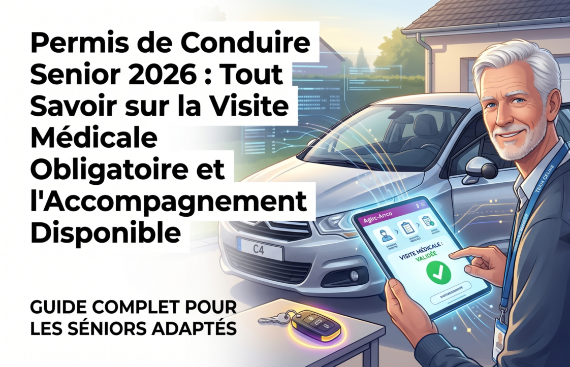 Permis de Conduire Senior 2026 : Tout Savoir sur la Visite Médicale Obligatoire et l'Accompagnement Disponible