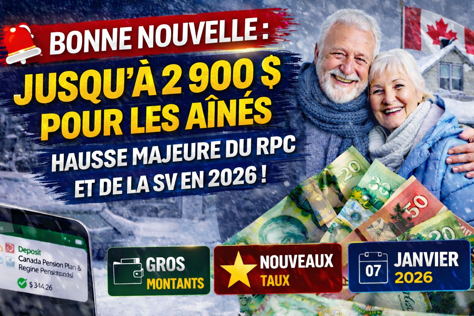 BONNE NOUVELLE pour
