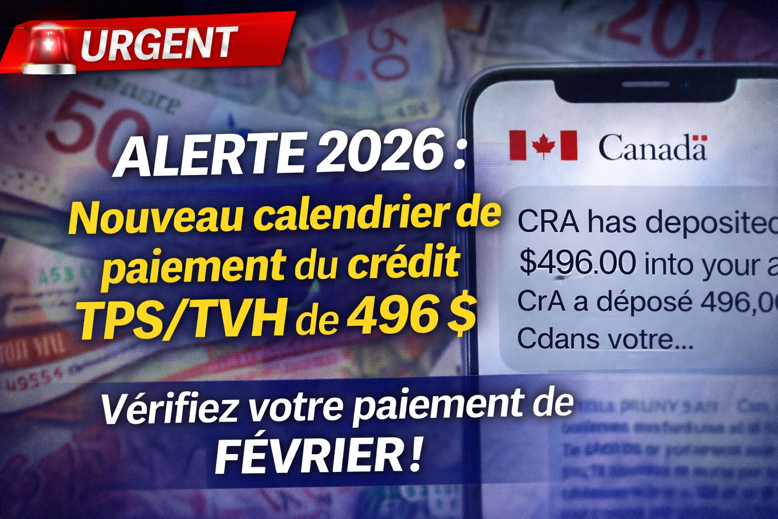 Alerte paiement